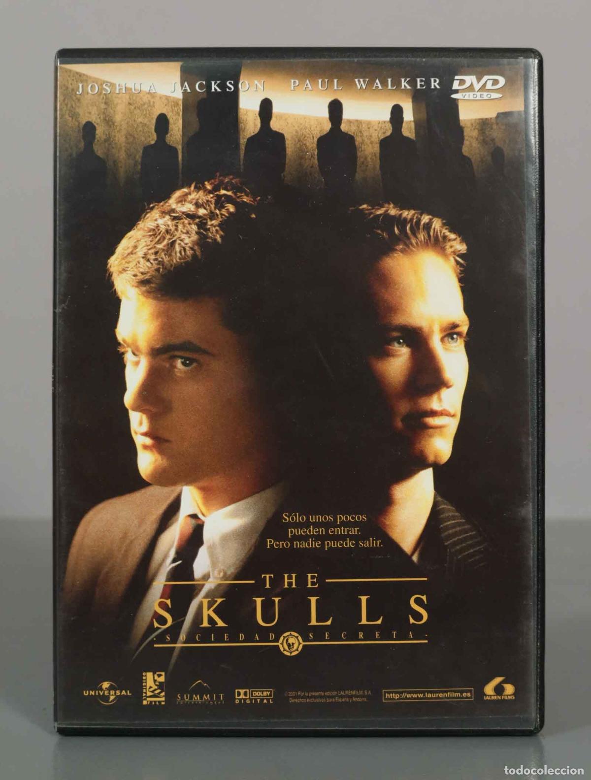 Cine: DVD. The Skulls: Sociedad Secreta - Joshua Jackson, Paul Walker