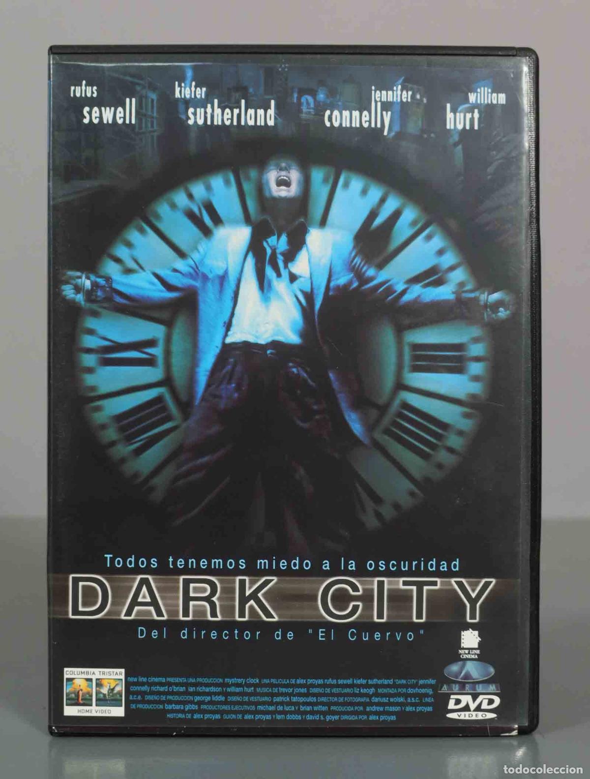 Cine: DVD. Dark City - Alex Proyas - Rufus Sewell, Kiefer Sutherland, Jennifer Connelly, William Hurt