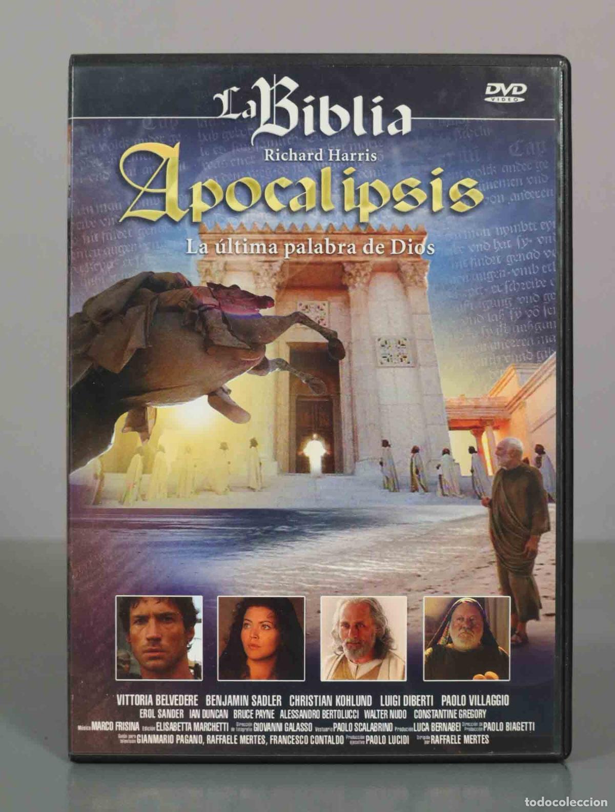 Cine: DVD. La Biblia: Apocalipsis - Richard Harris, Vittoria Belvedere, Benjamin Sadler, Christian Kohlund