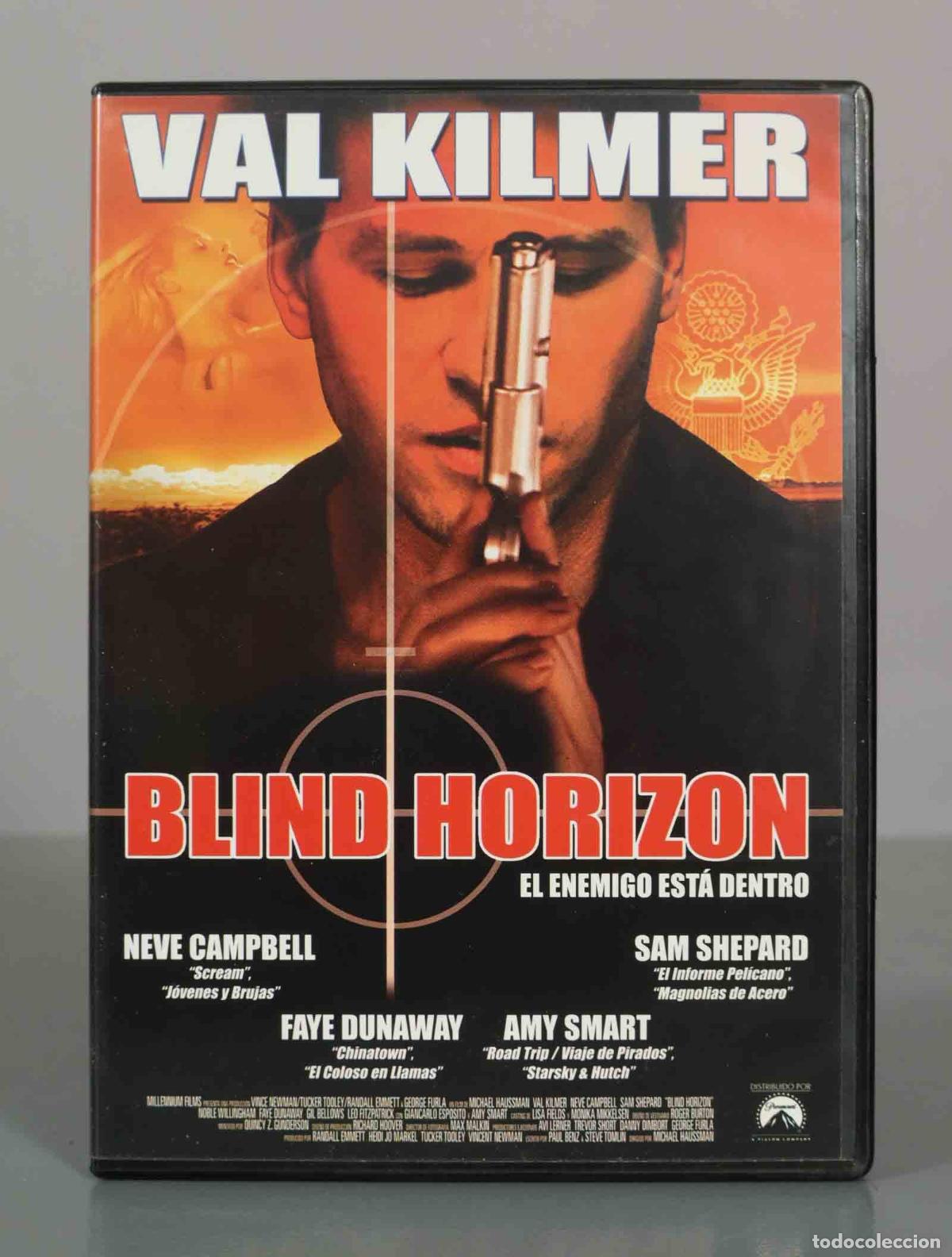 Kino: DVD. Blind Horizon - El enemigo est&aacute; dentro - Michael Haussman, Val Kilmer, Neve Campbell, Sam Shepa