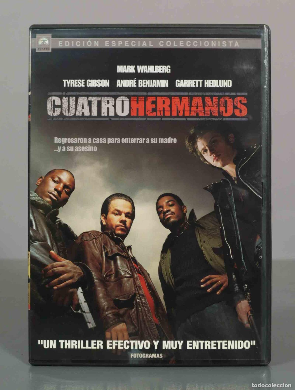 Kino: DVD. Cuatro Hermanos - Mark Wahlberg, Tyrese Gibson, Andr&eacute; Benjamin, Garrett Hedlund