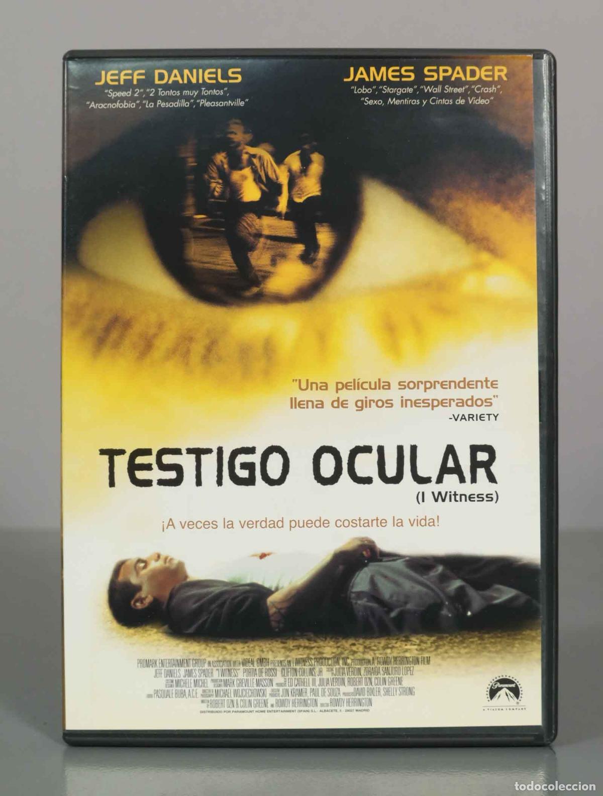 Kino: DVD. Testigo Ocular (I Witness) - Jeff Daniels, James Spader