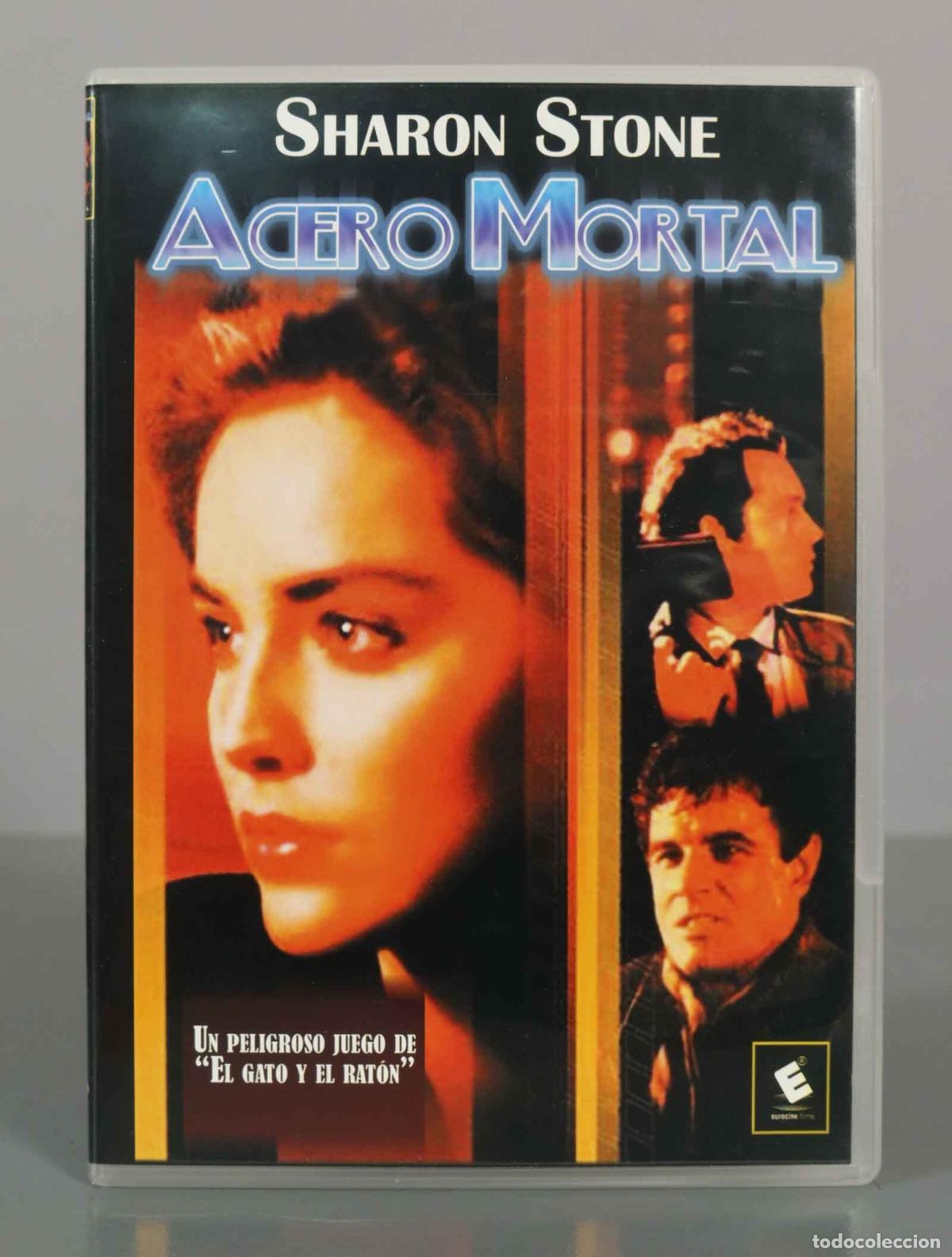Cinema: DVD. Acero Mortal - Sharon Stone, Brad Davis, Jonathan Banks, Adam Ant