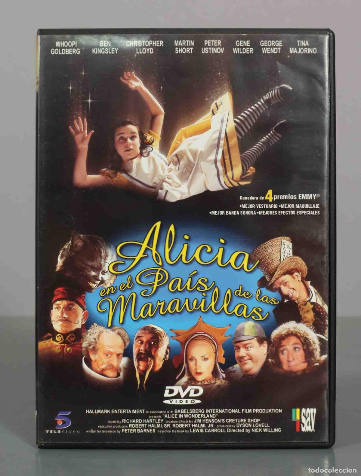 Cinema: DVD. Alicia en el pa&iacute;s de las maravillas - Nick Willing, Whoopi Goldberg, Ben Kingsley, Christopher