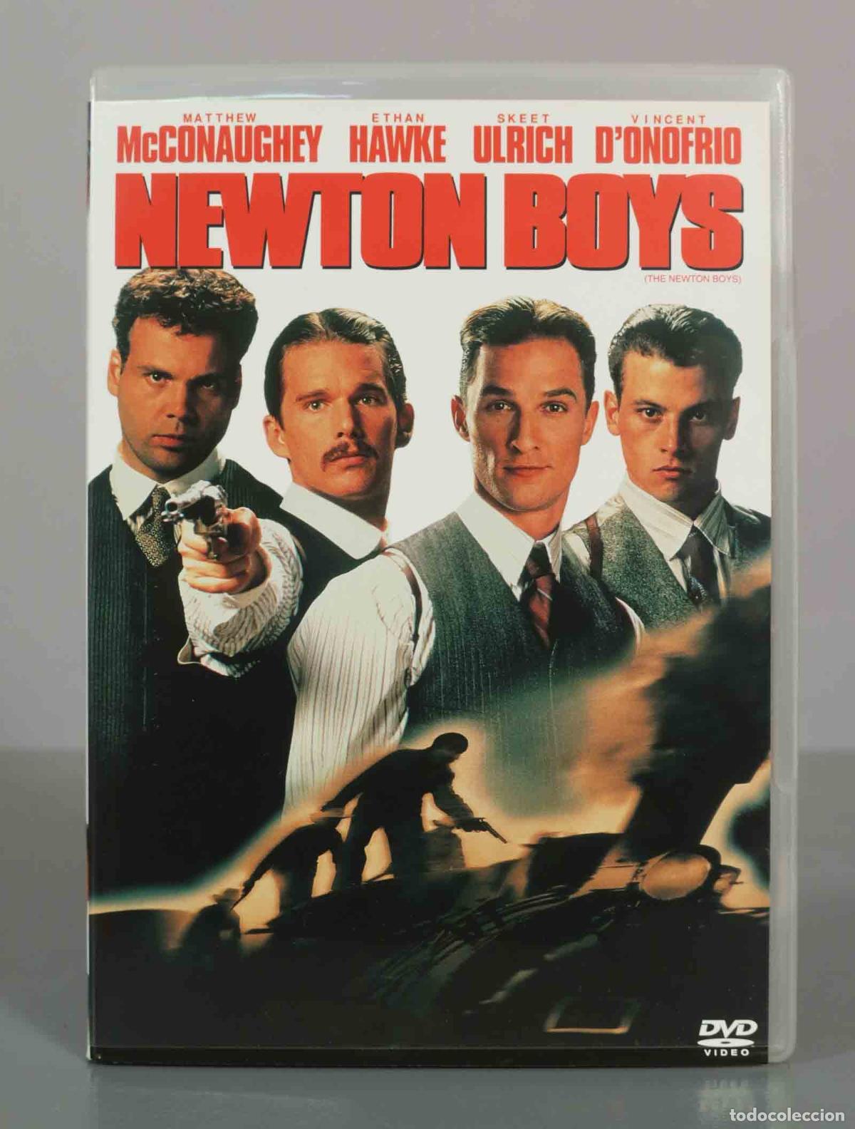 Cinema: DVD. The Newton Boys - Matthew McConaughey, Ethan Hawke, Skeet Ulrich, Vincent D&acute;Onofrio - Richard L