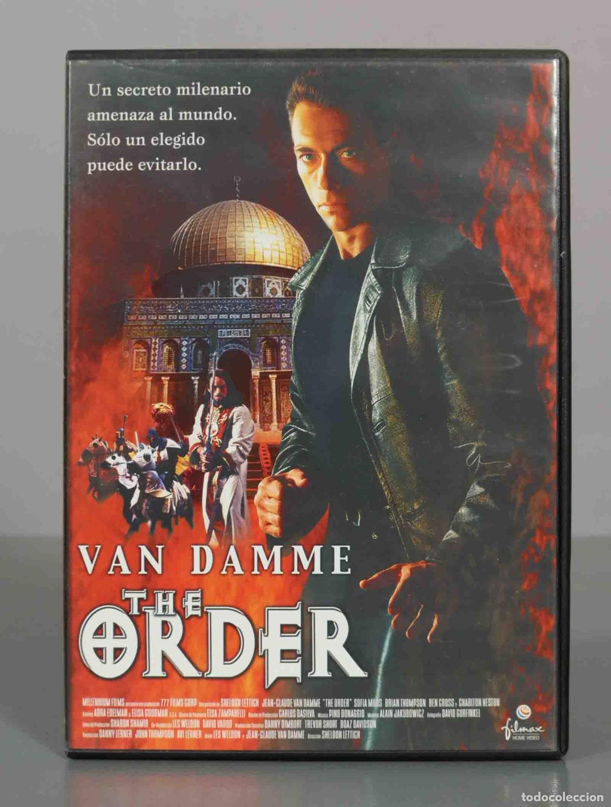 Cinema: DVD. The Order - Jean-Claude Van Damme - Sheldon Lettich, Sofia Milos, Charlton Heston, Brian Thomps