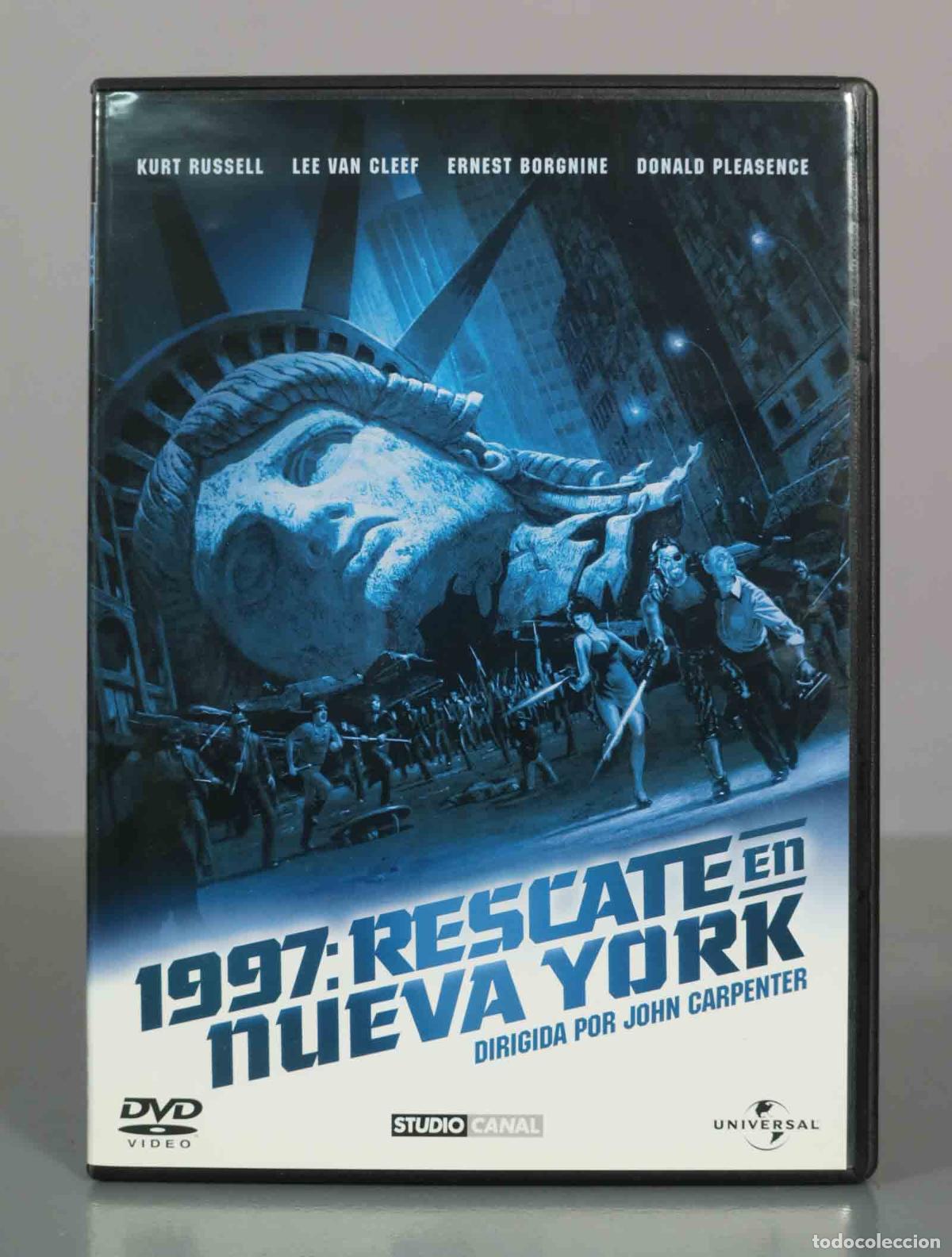 Cinema: DVD. 1997: Rescate en Nueva York - John Carpenter - Kurt Russell, Lee Van Cleef, Ernest Borgnine, Do