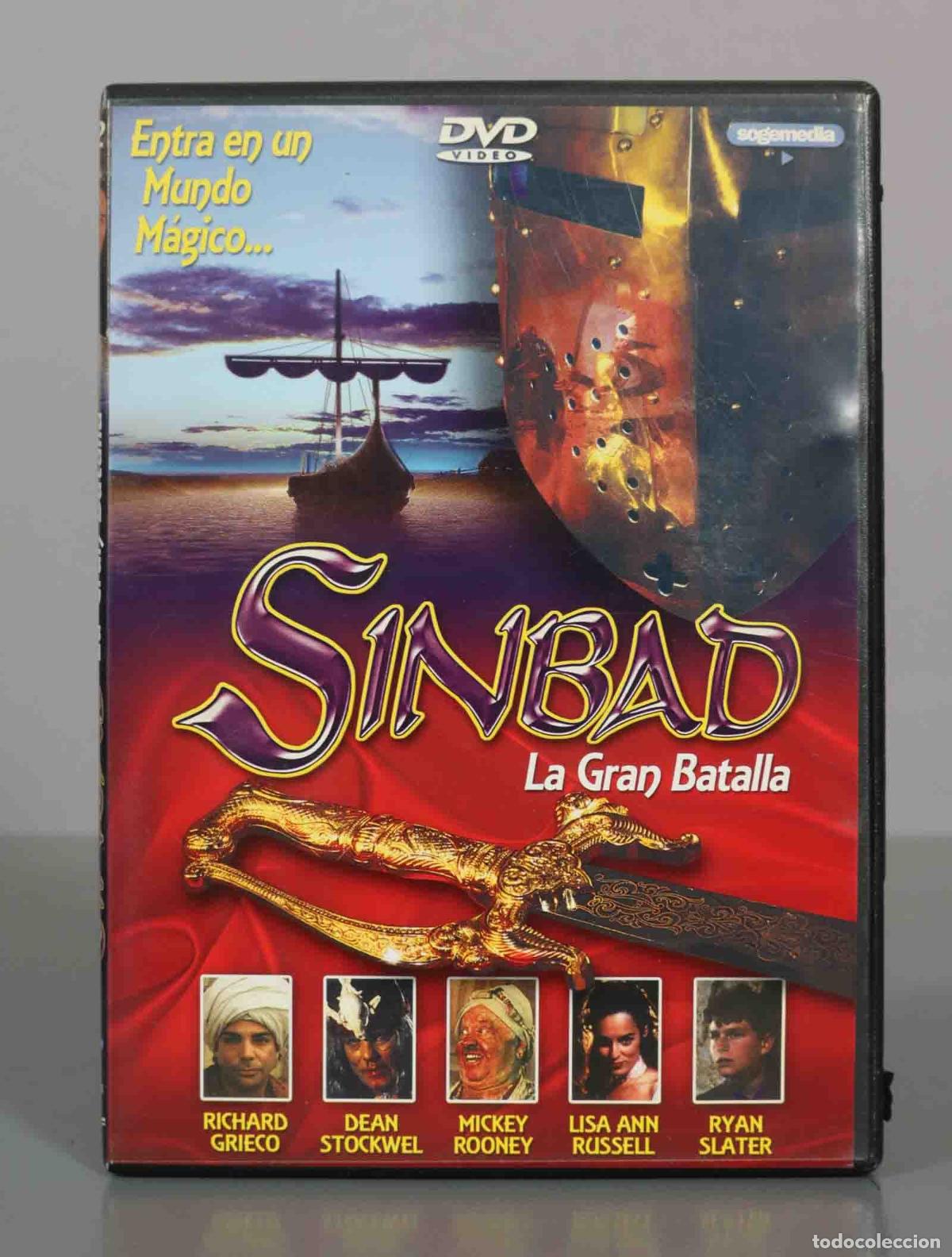 Cinema: DVD. Sinbad: La Gran Batalla - Richard Grieco, Ryan Slater, Mickey Rooney, Dean Stockwell