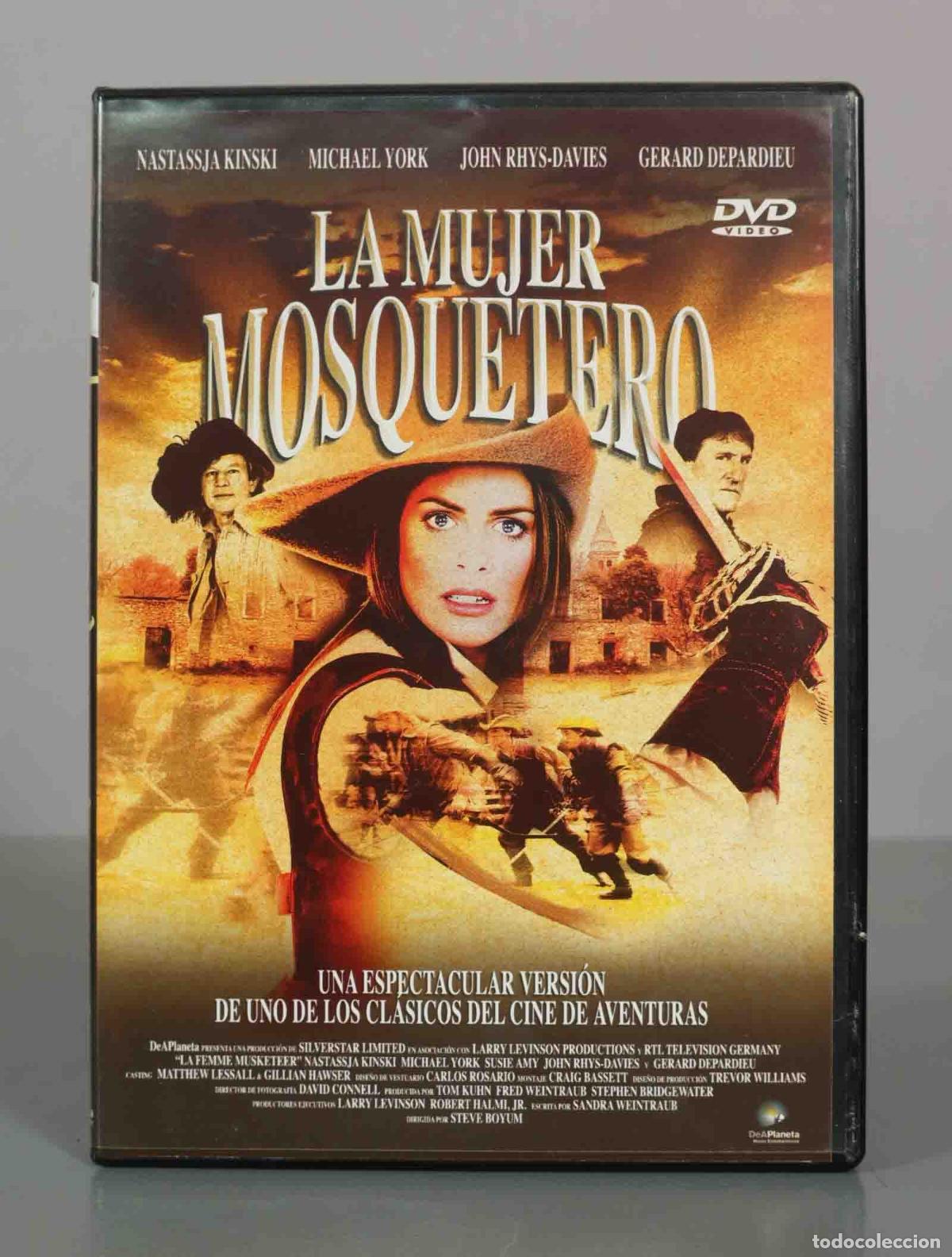 Cinema: DVD. La Mujer Mosquetero - Steve Boyum, Susie Amy, Michael York, Nastassja Kinski, John Rhys-Davies,