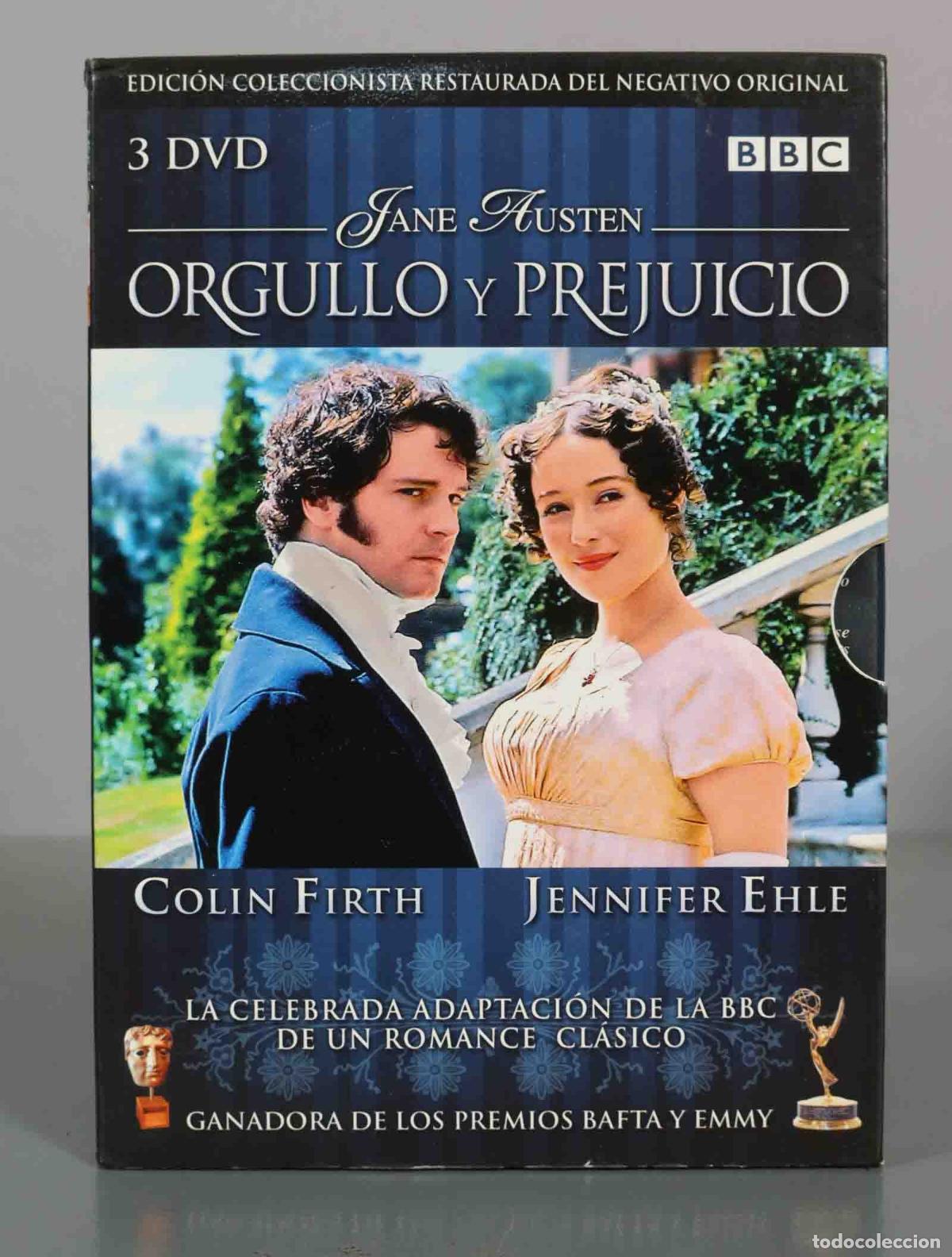 Cinema: DVD. Orgullo y Prejuicio - Jane Austen - Colin Firth, Jennifer Ehle