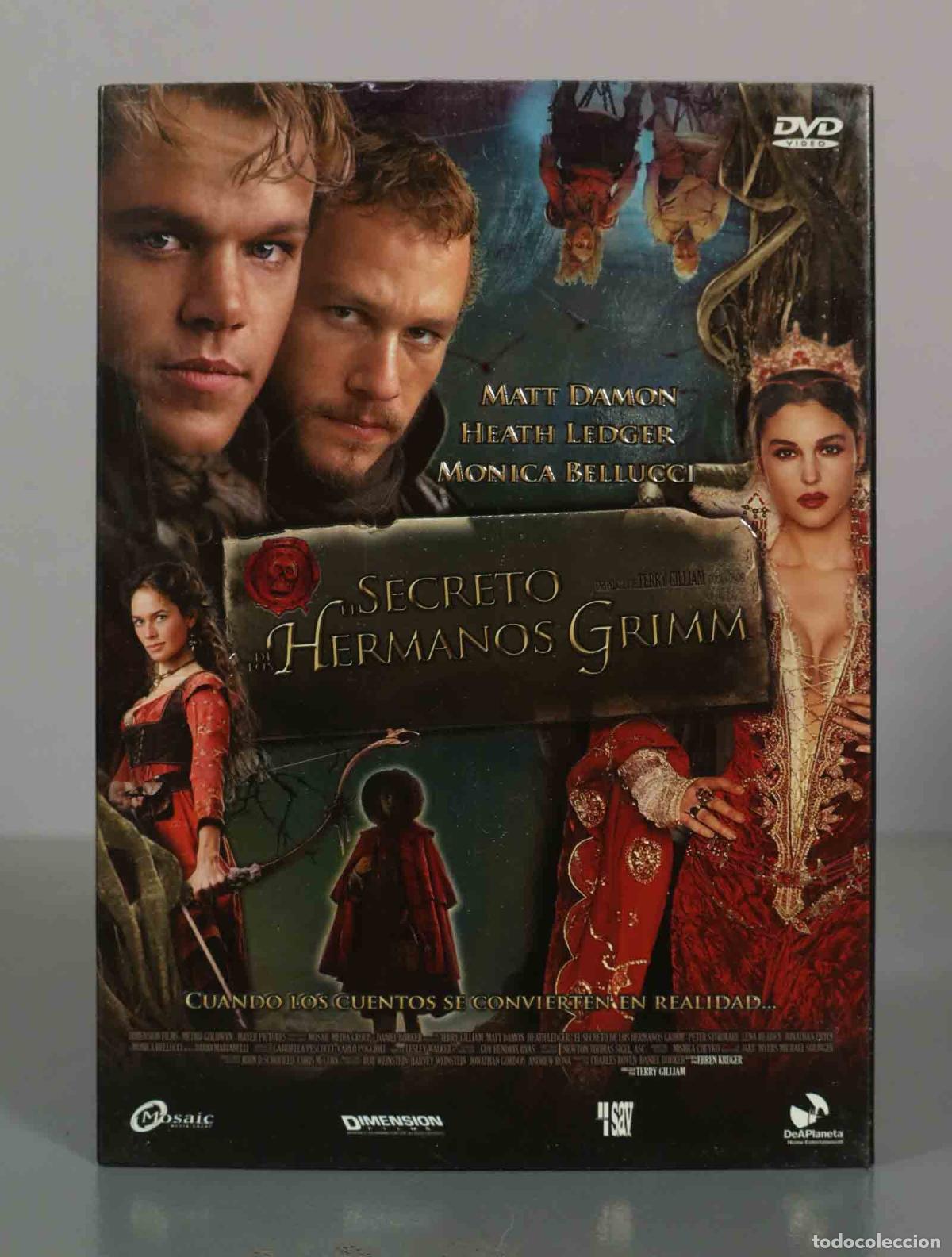 Cinema: DVD. El Secreto de los Hermanos Grimm - Terry Gilliam, Matt Damon, Heath Ledger, Monica Bellucci