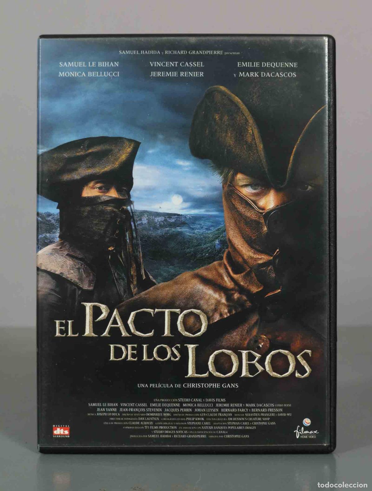 Cinema: DVD. El Pacto de los Lobos - Christophe Gans - Samuel Le Bihan, Vincent Cassel, Monica Bellucci, Emi