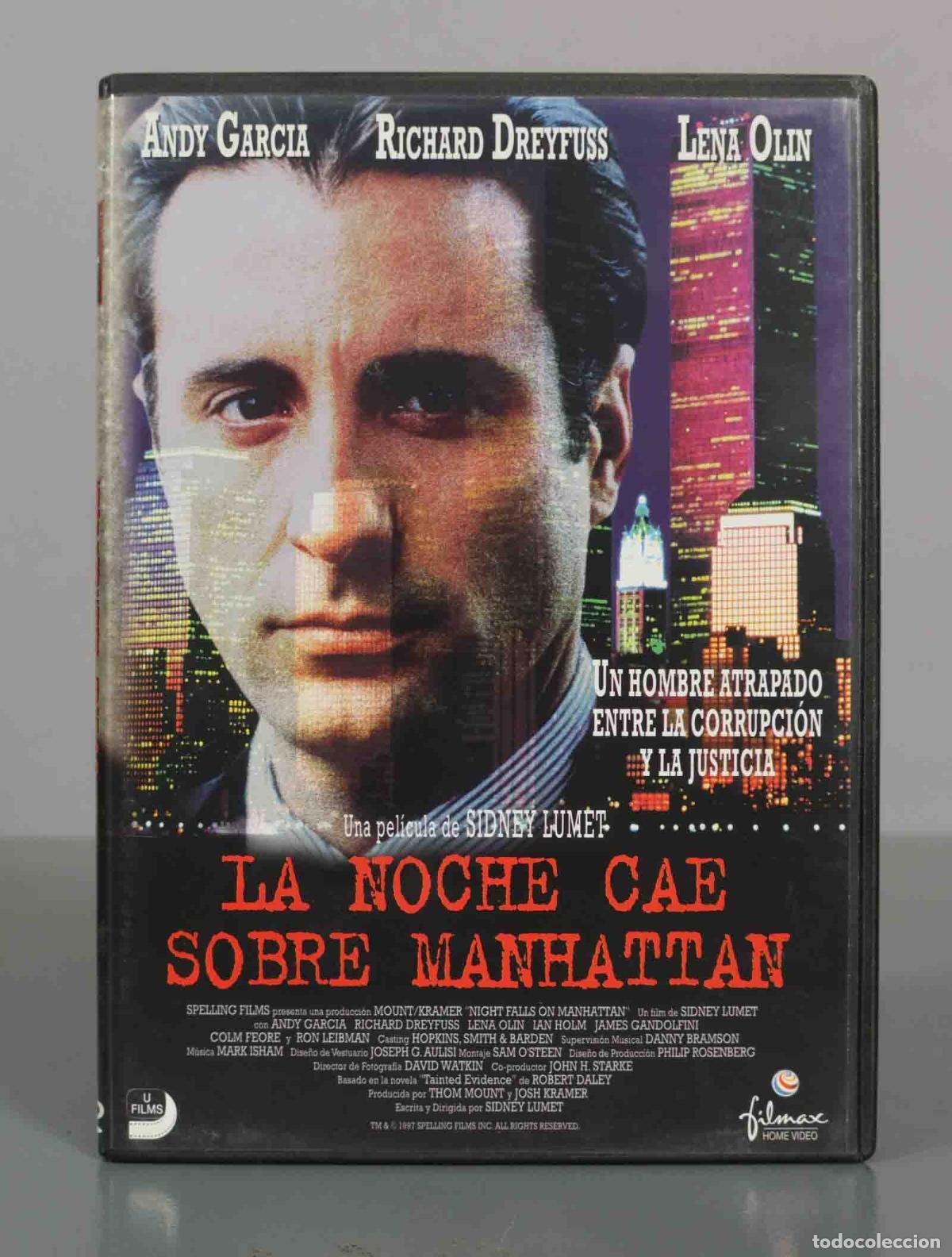 Cinema: DVD. La Noche Cae Sobre Manhattan - Sidney Lumet, Andy Garc&iacute;a, Richard Dreyfuss, Lena Olin
