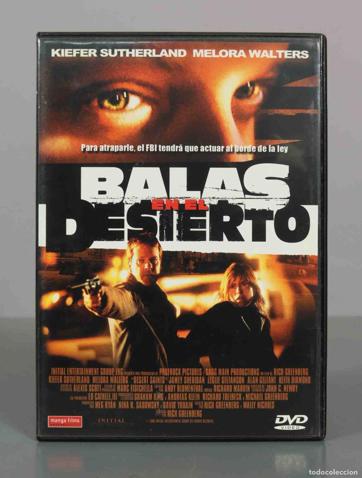 Cine: DVD. Balas en el desierto - Kiefer Sutherland, Melora Walters