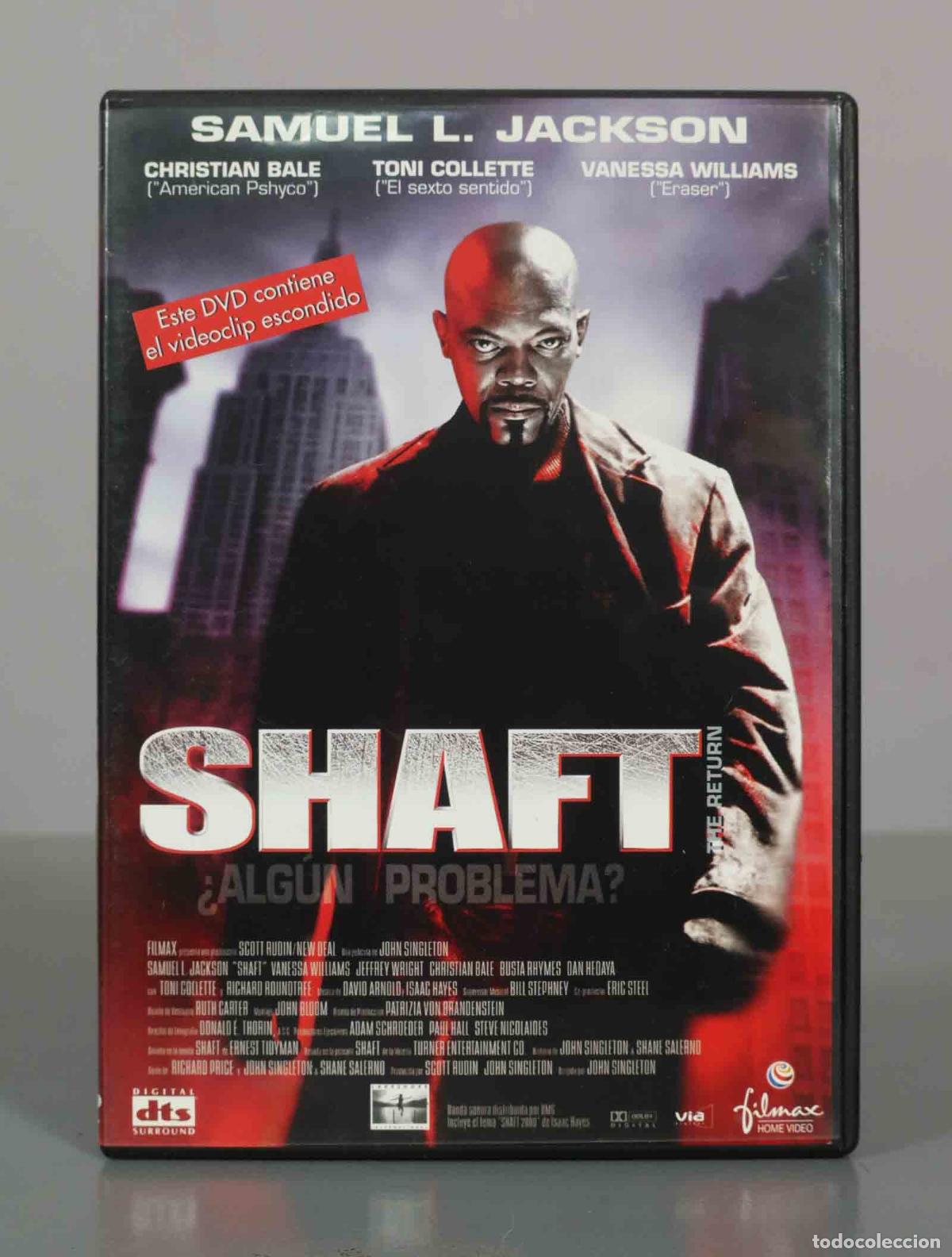 Cine: DVD. Shaft - Samuel L. Jackson, Vanessa Williams, Jeffrey Wright, Christian Bale, Busta Rhymes, Dan