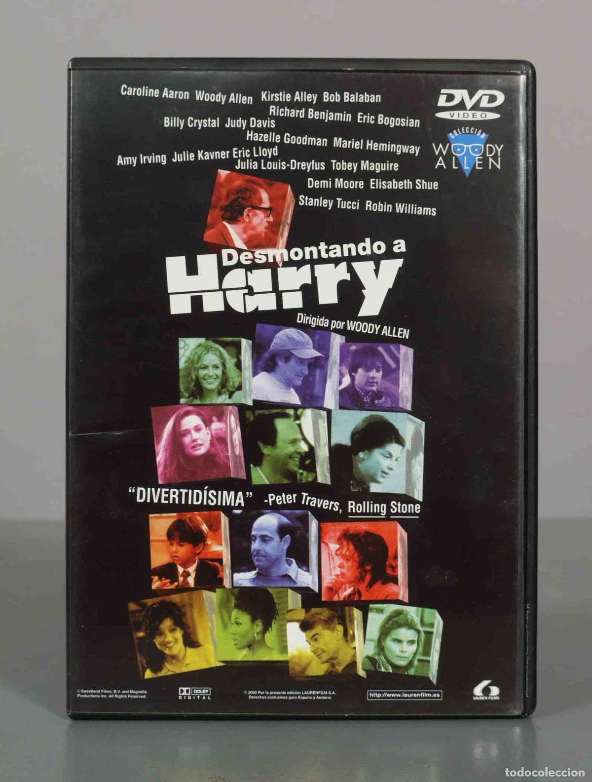 Cinema: DVD. Desmontando a Harry - Woody Allen, Elisabeth Shue, Robin Williams, Demi Moore