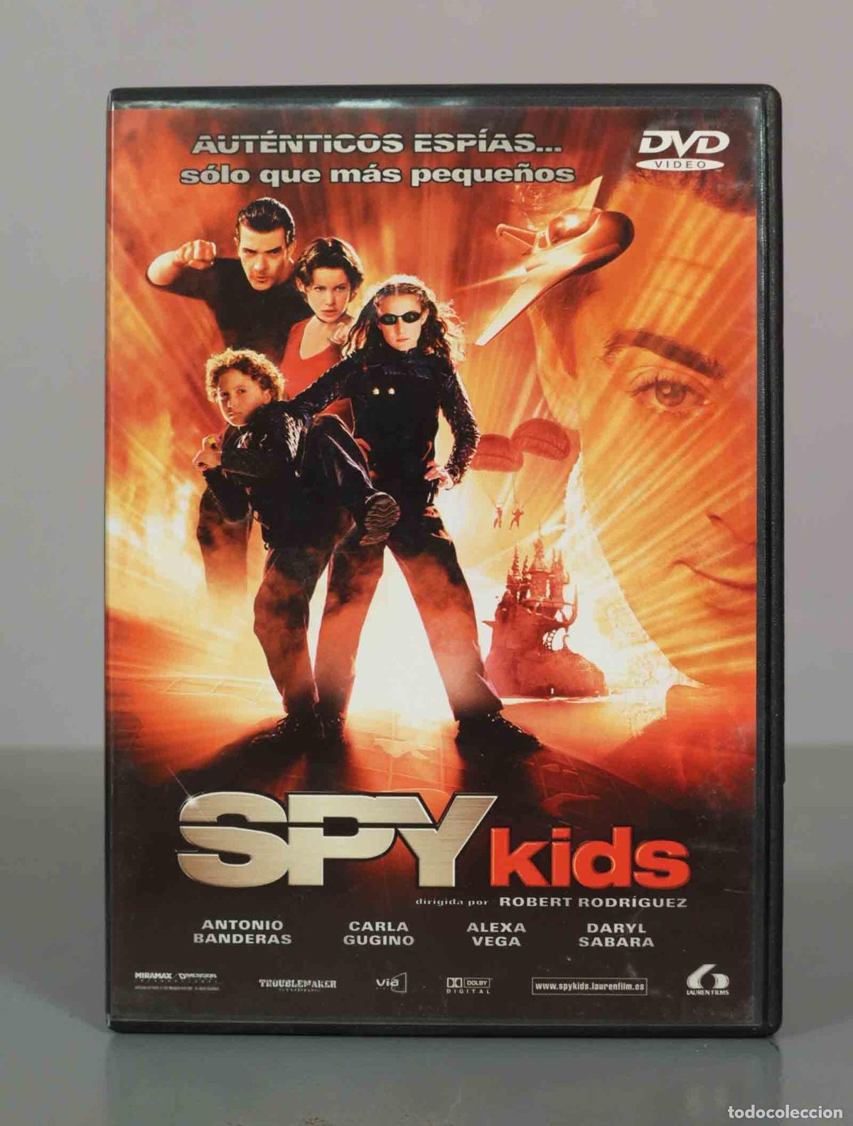 Cinema: DVD. Spy Kids - Robert Rodriguez - Antonio Banderas, Carla Gugino, Alexa Vega, Daryl Sabara