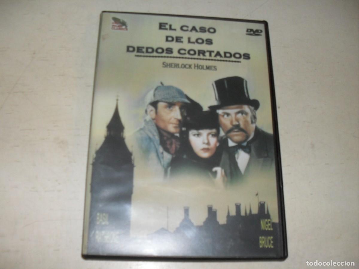 Cine: DVD SHERLOCK HOLMES Y EL CASO DE LOS DEDOS CORTADOS,CON BASIL RATHBONE,2003
