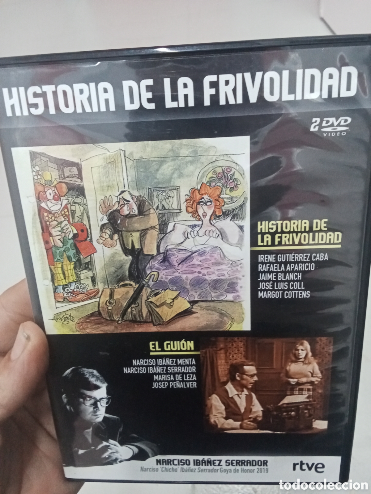 Cine: Pack dos DVD historia de la frivolidad - El gui&oacute;n