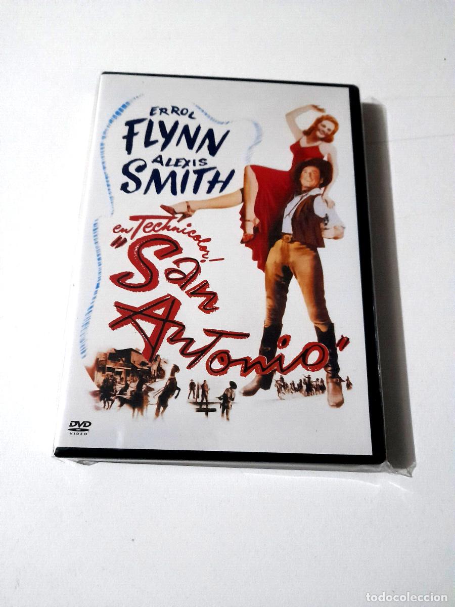 Cine: DVD &rdquo;SAN ANTONIO&rdquo; ERROL FLYNN ALEXIS SMITH DAVID BUTLER