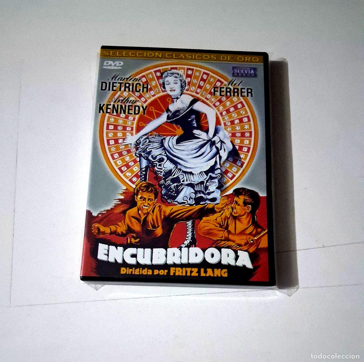 Cin&eacute;ma: DVD &rdquo;ENCUBRIDORA&rdquo; COMO NUEVO FRITZ LANG MARLENE DIETRICH MEL FERRER ARTHUR KENNE