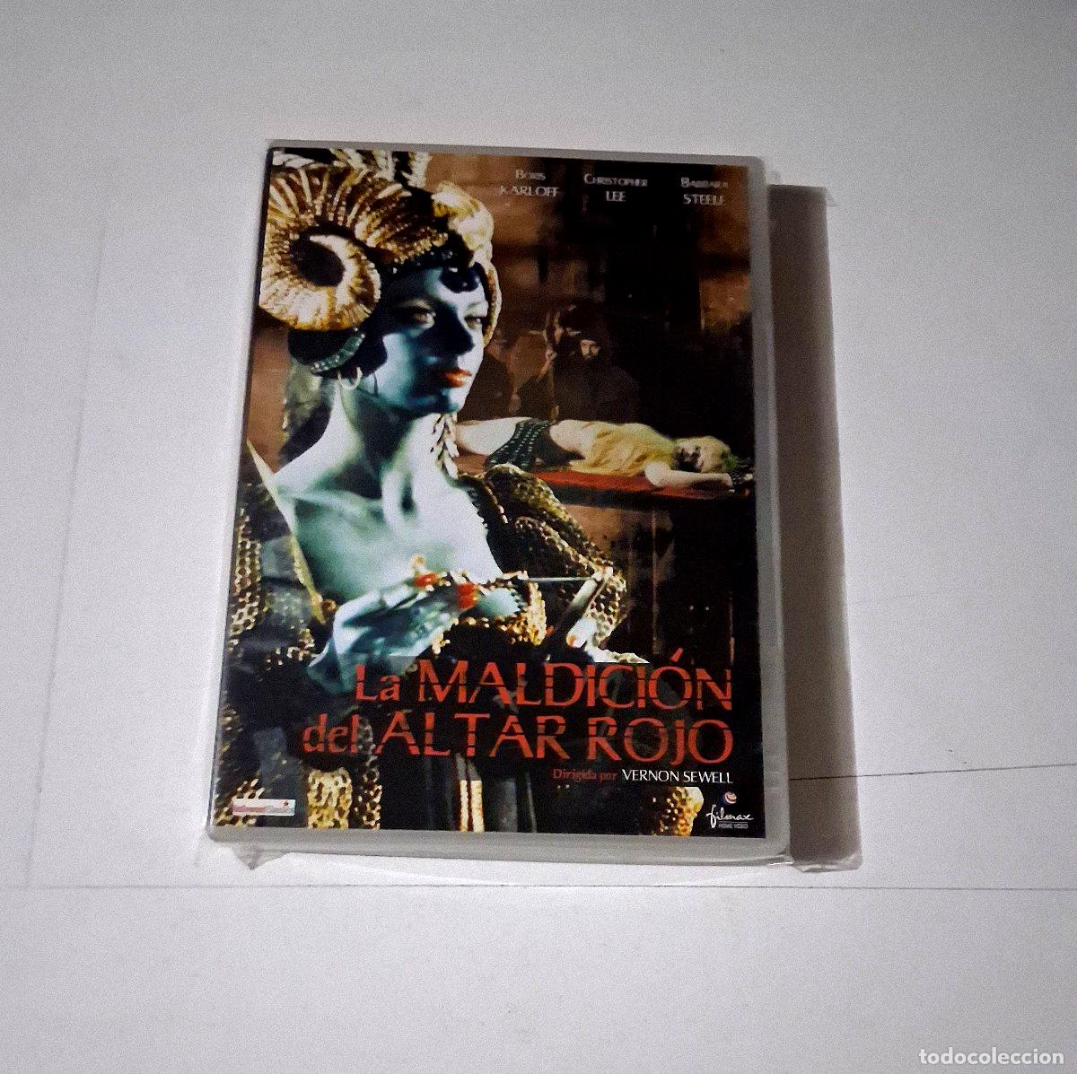 Cine: DVD &rdquo;LA MALDICION DEL ALTAR ROJO&rdquo; COMO NUEVO VERNON SEWELL BORIS KARLOFF CHRISTO