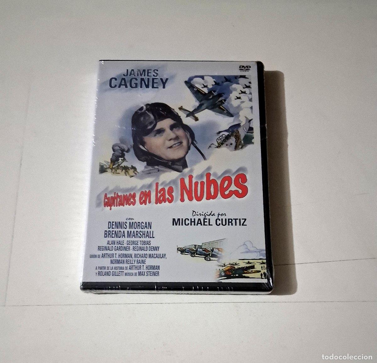 Cine: DVD &rdquo;CAPITANES DE LAS NUBES&rdquo; PRECINTADO SEALED MICHAEL CURTIZ JAMES CAGNEY DENNI