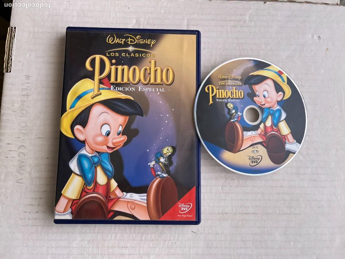Cine: PINOCHO DISNEY - PELICULA DVD KREATEN
