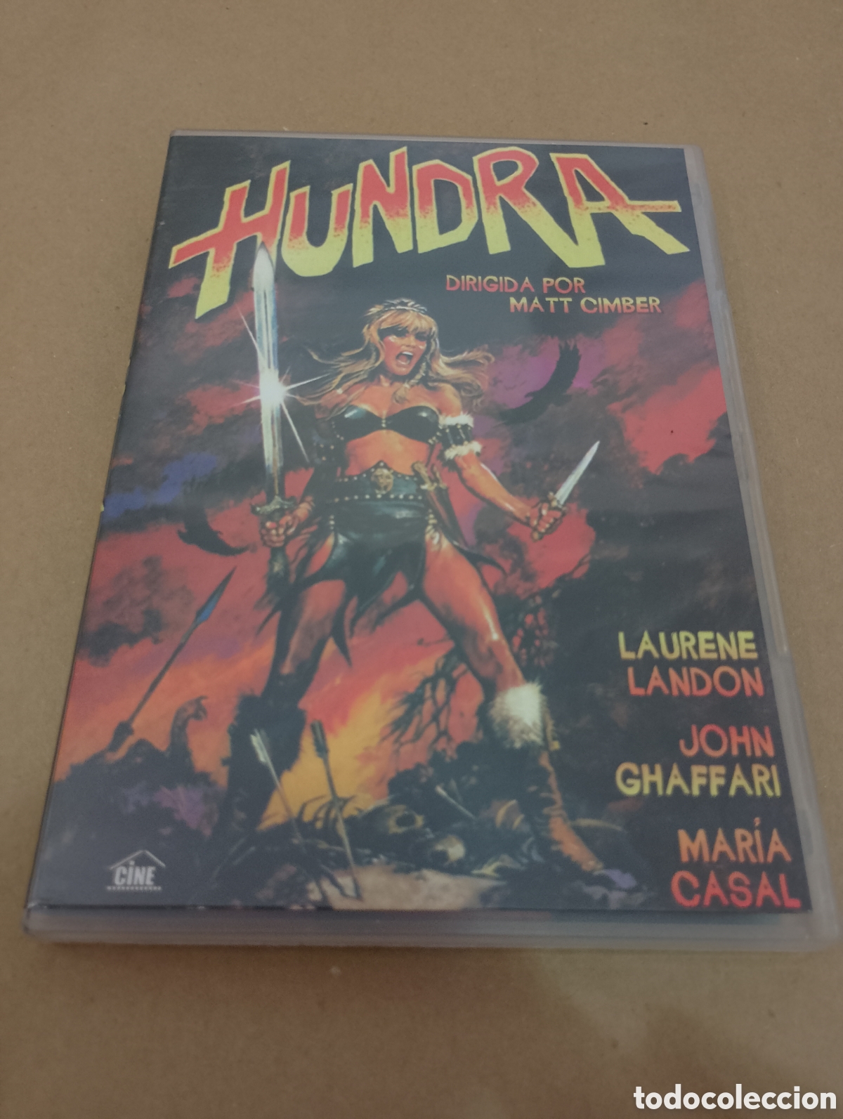Kino: Dvd. Hundra. Matt Cimber. Descatalogad&iacute;simo. De culto.