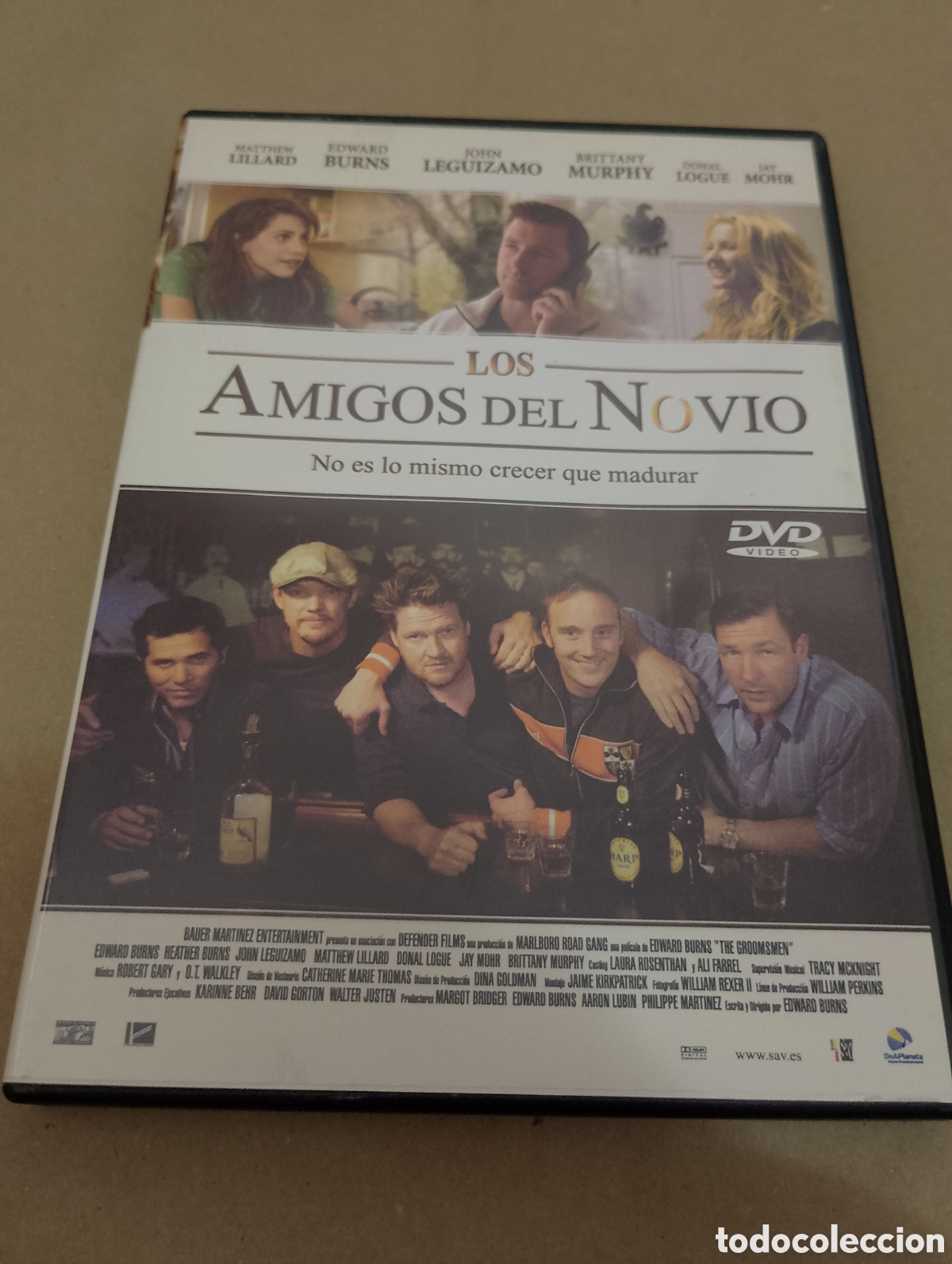 Kino: Dvd. Los amigos del novio. Edward Burns.