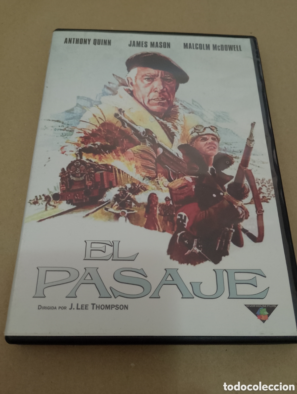 Kino: Dvd. El pasaje. Con Anthony Quinn, James Mason y Malcolm McDowell.