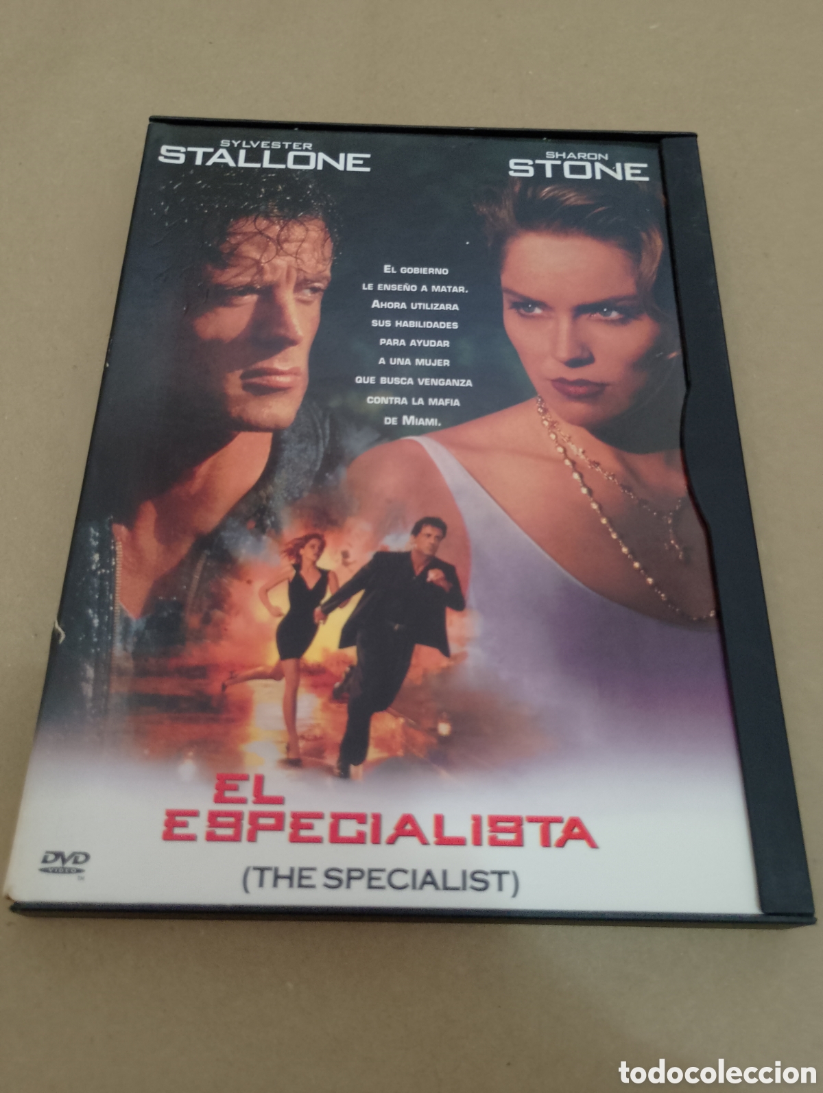 Kino: Dvd. El especialista. Con Sylvester Stallone y Sharon Stone.