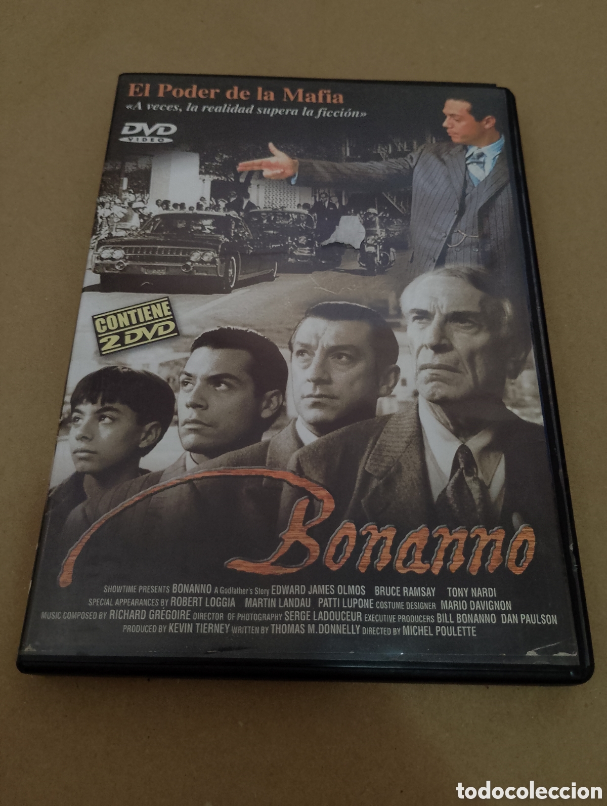 Kino: Dvd. Bonano. Serie sobre la mafia. 2 dvds.