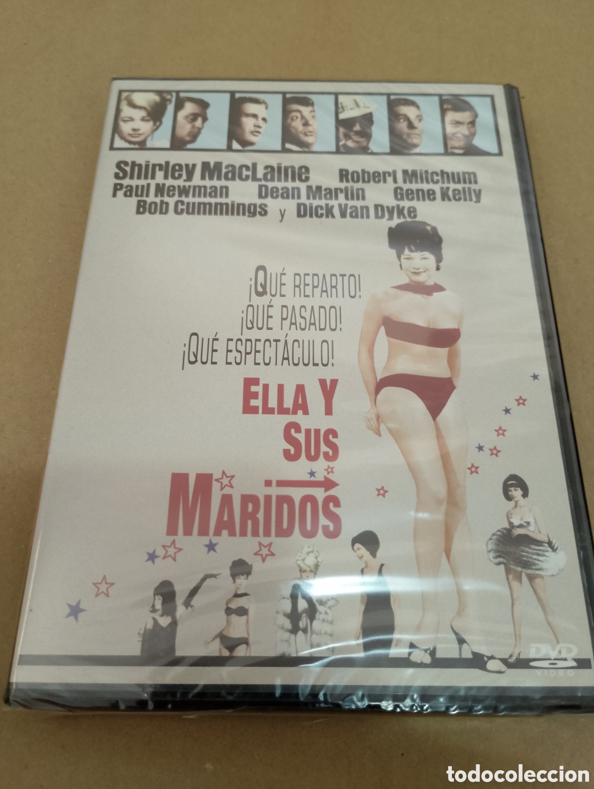Kino: Dvd. Ella y sus maridos. Con Shirley MacLaine. Precintado.