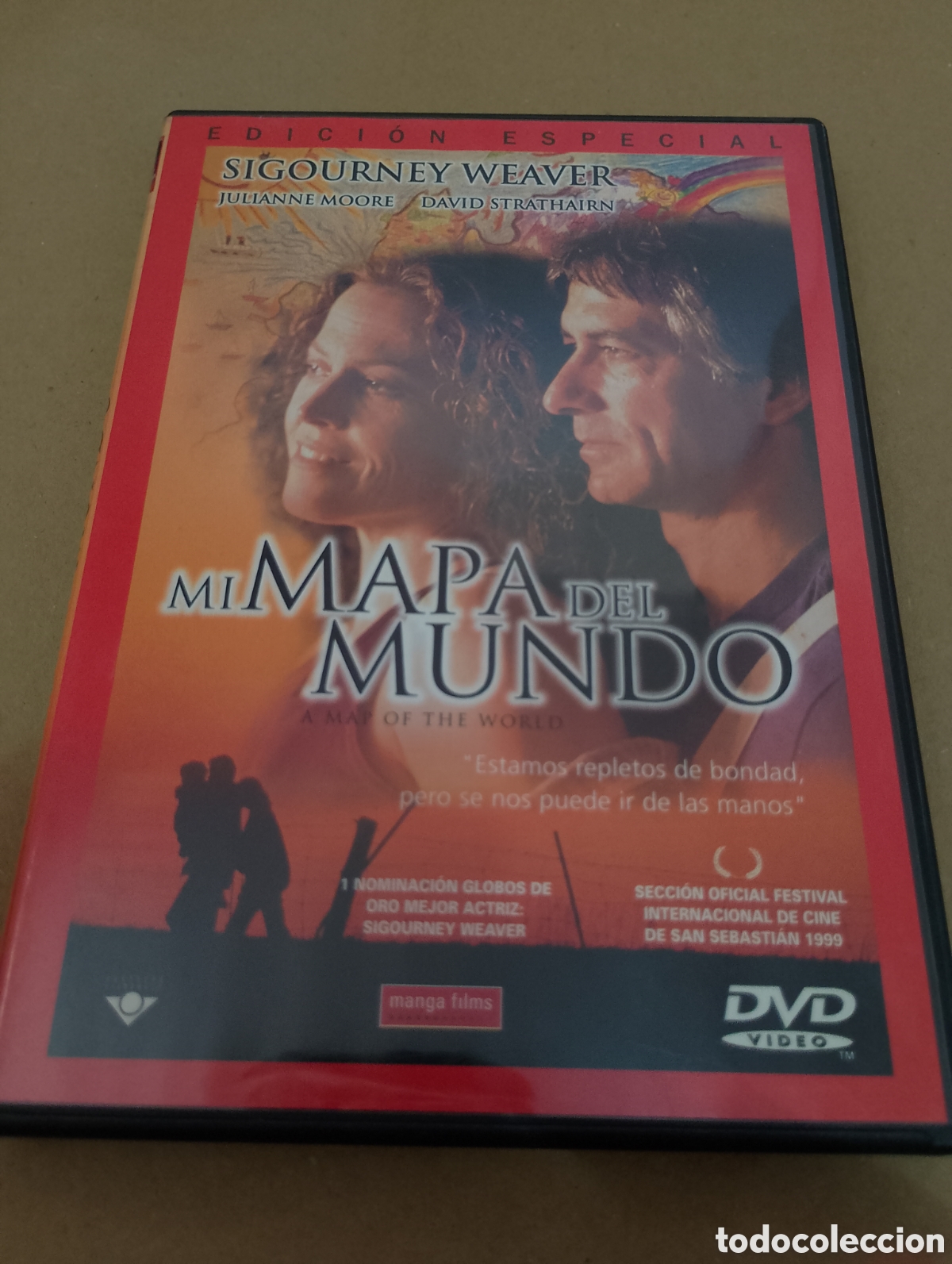 Cinema: Dvd. Mi mapa del mundo. Con Sigourney Weaver.