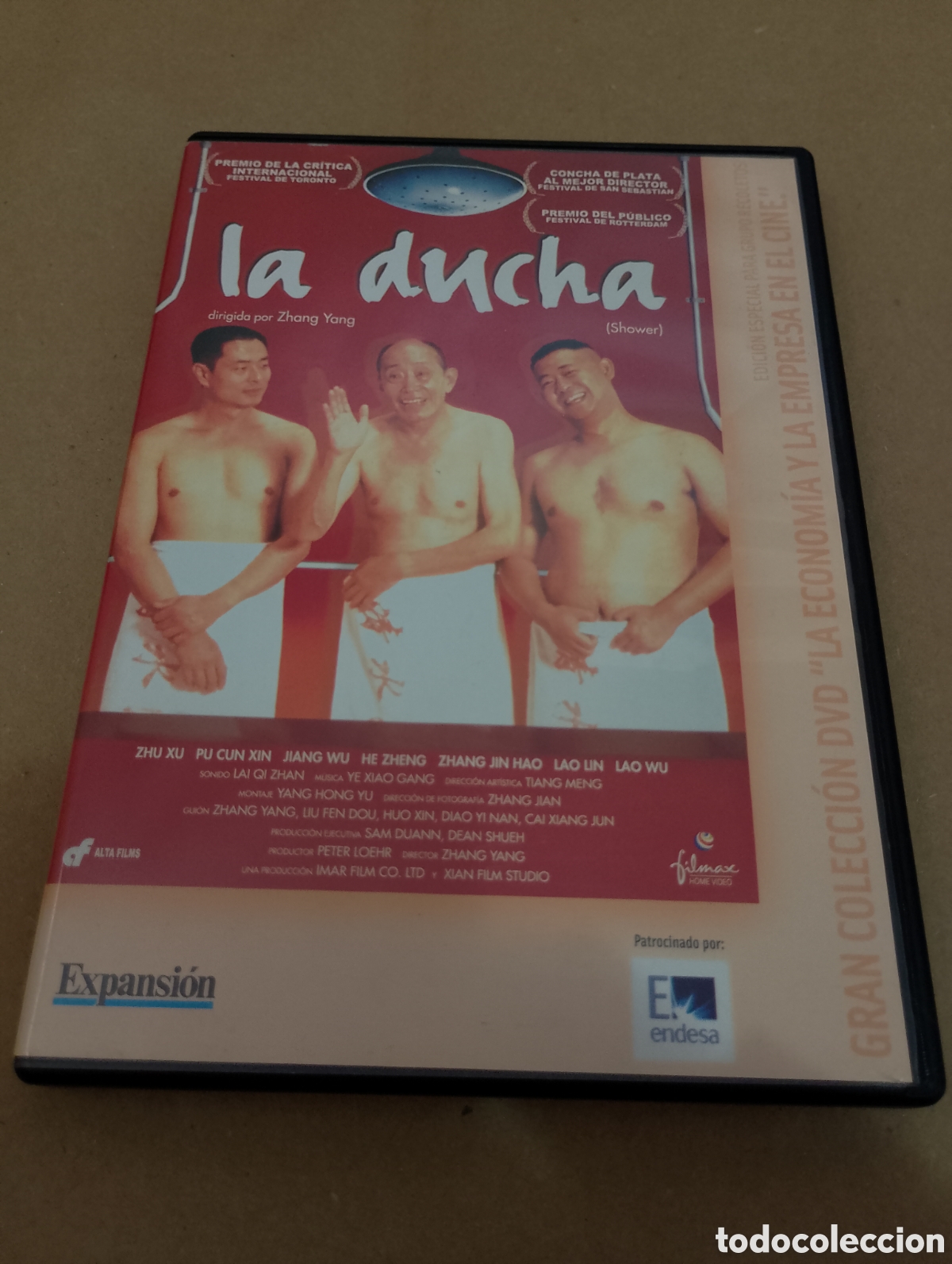 Cinema: Dvd. La ducha. Zhang Yang.