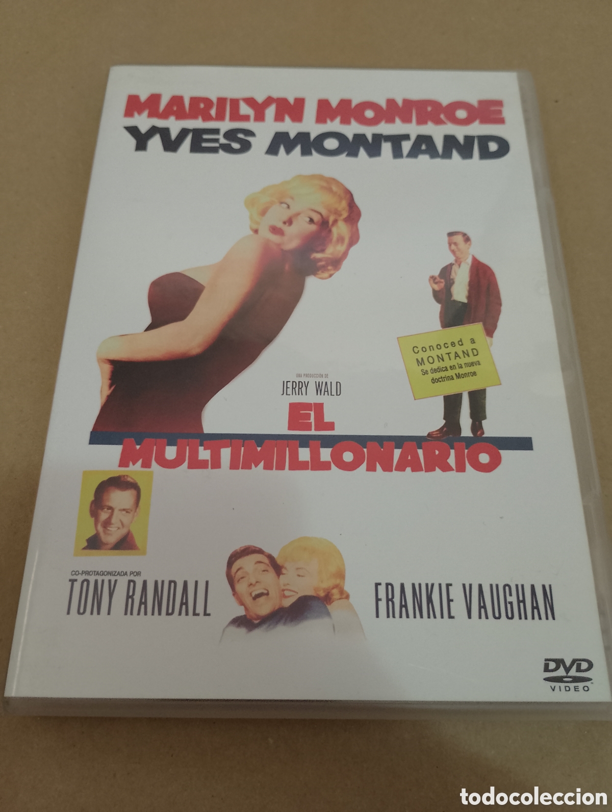 Cinema: Dvd. El multimillonario. Con Marilyn Monroe. Precintado.