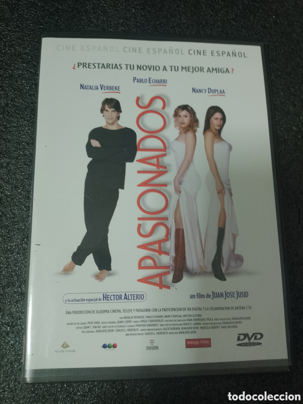 Cine: APASIONADOS - NATALIA VERBEKE - PABLO ECHARRI - DVD SLIM