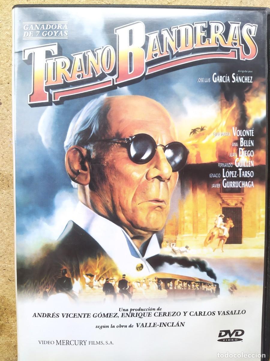 Cin&eacute;ma: TIRANO BANDERAS, ANSIAS DE PODER. DVD EN BUEN ESTADO.