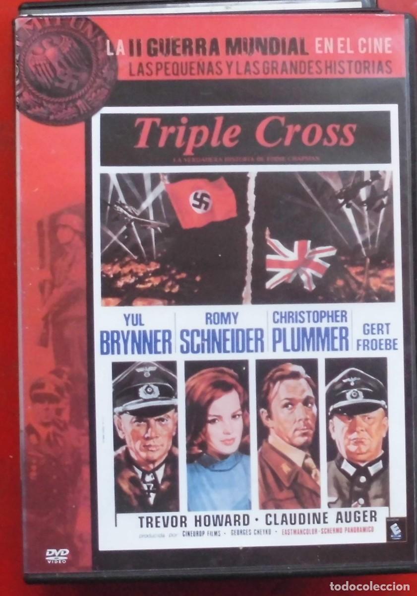 Cine: TRIPLE CROSS. DVD EN BUEN ESTADO.