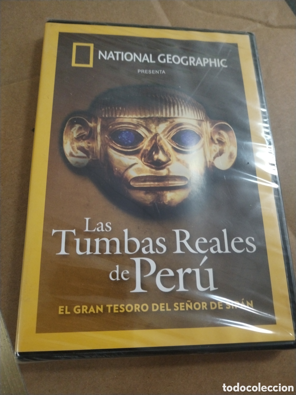 Cine: LAS TUMBAS REALES DE PERU - EL GRAN TESORO DEL SE&Ntilde;OR DE SIPAN - NATIONAL GEOGRAPHIC. DVD. Precintado