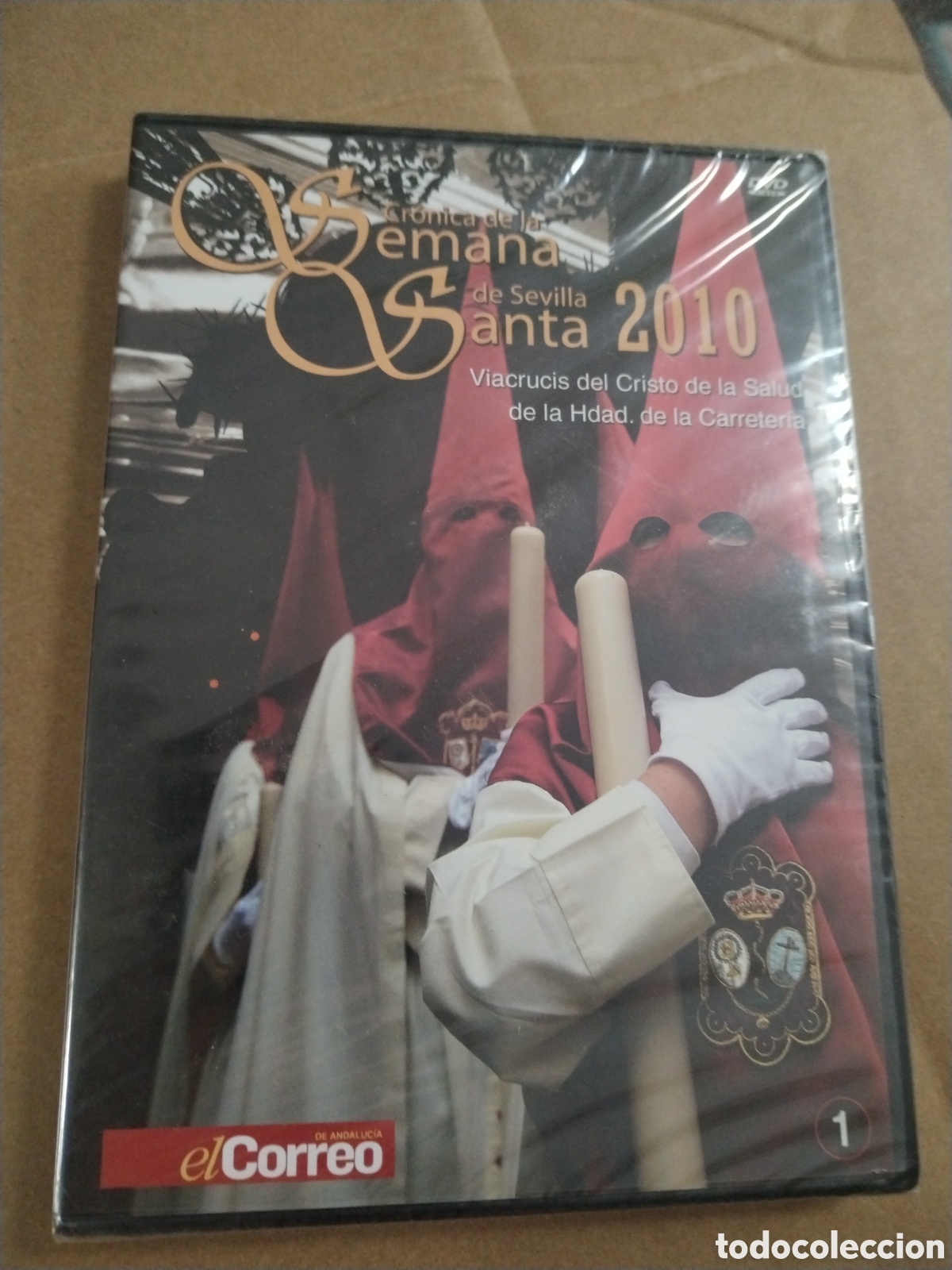 Cinema: DVD N&ordm; 1. CRONICA DE LA SEMANA SANTA DE SEVILLA 2010. DVD. Precintado.