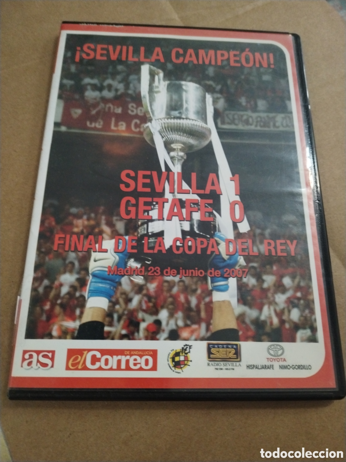 Cinema: Sevilla Campe&oacute;n. Final de la copa del Rey. DVD.