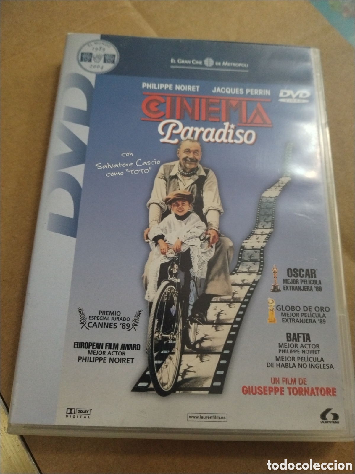 Cine: CINEMA PARADISO - GIUSEPPE TORNATORE. DVD.