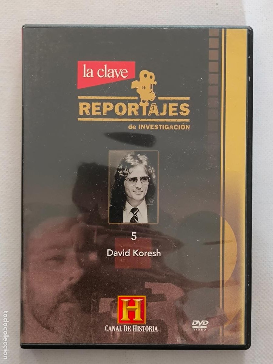 Cine: DVD REPORTAJES DE INVESTIGACION N&ordm; 5 - DAVID KORESH - CANAL HISTORIA (282)