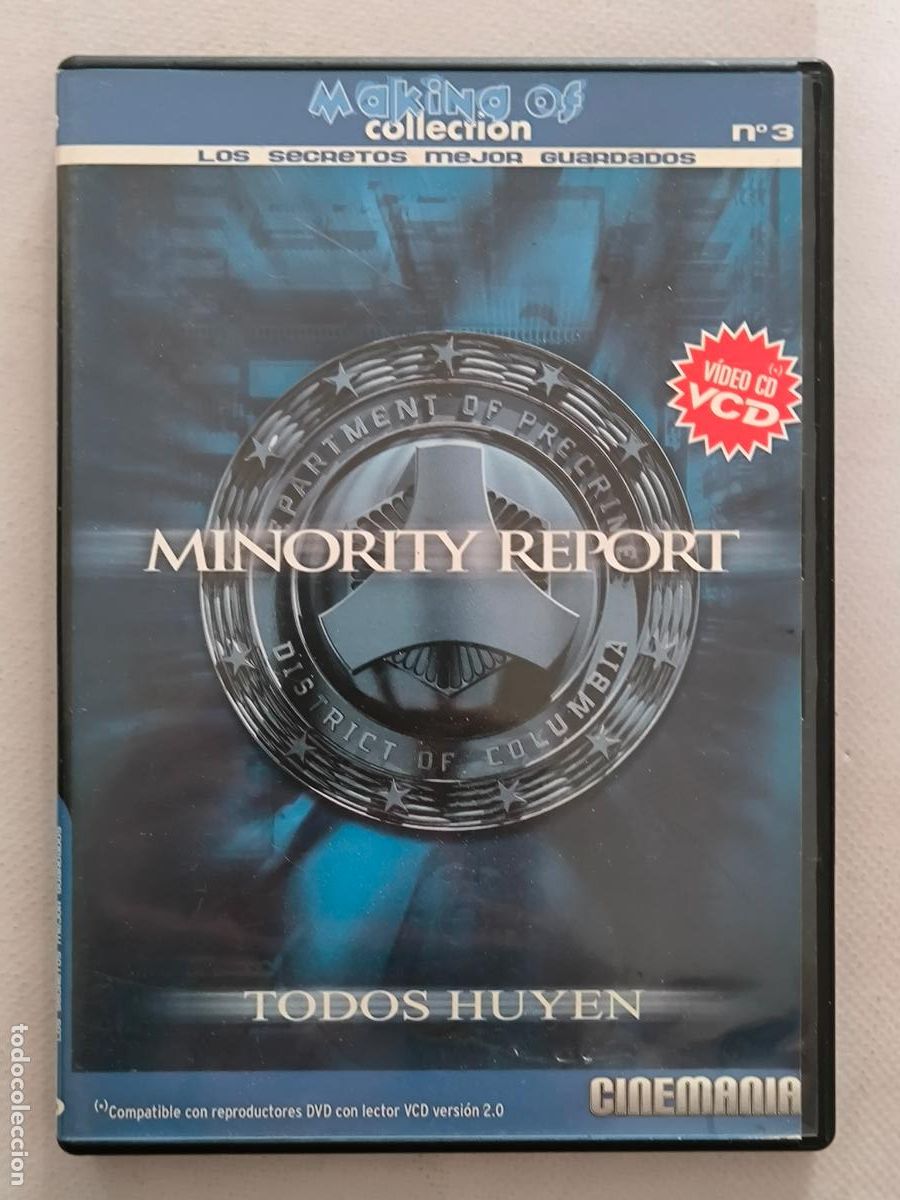 Cinema: DVD MAKING OF N&ordm; 3 MINORITY REPORT - CINEMANIA (283)