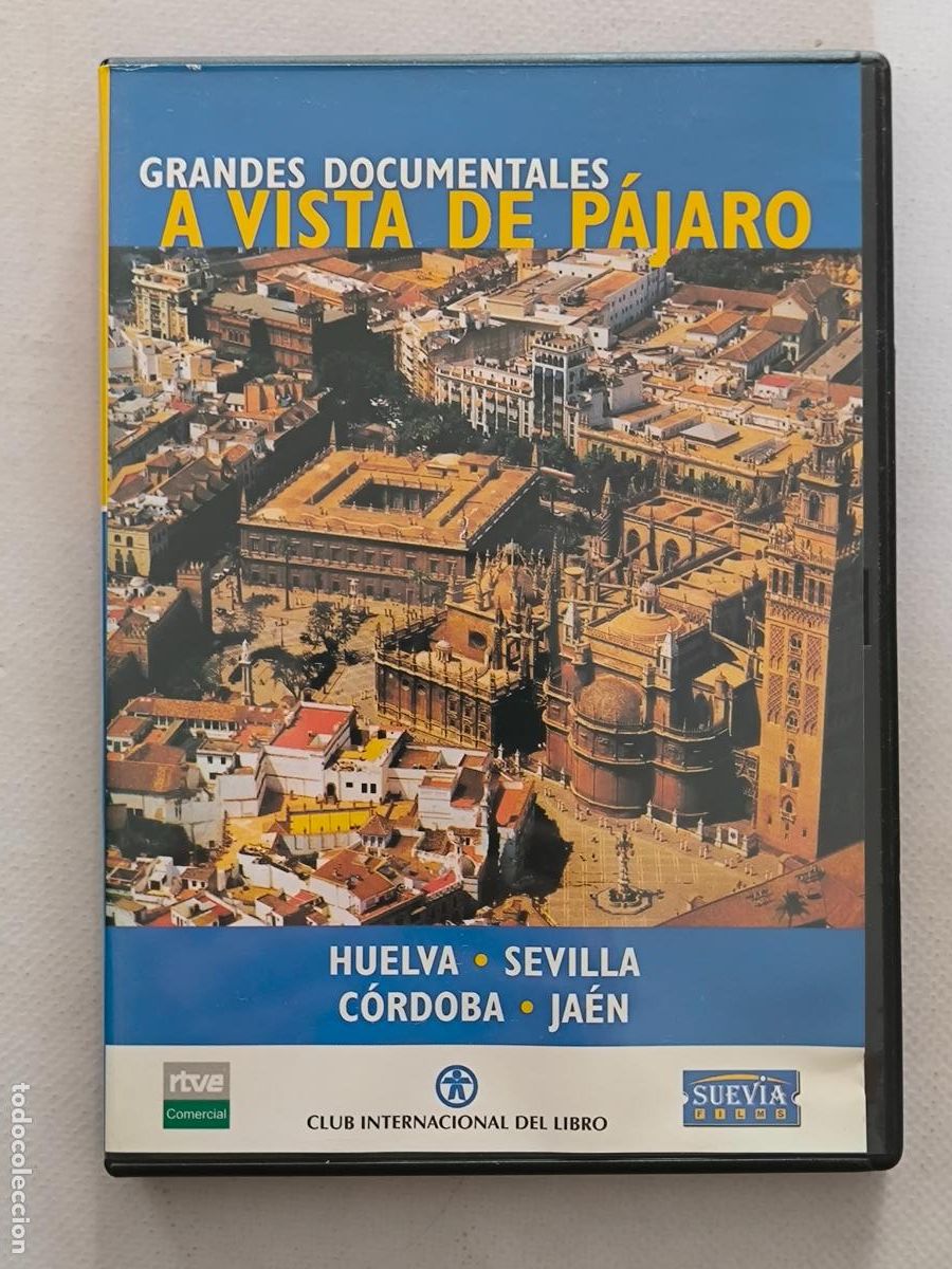Cine: DVD A VISTA DE PAJARO - HUELVA, SEVILLA, CORDOBA, JAEN - GRANDE DOCUMENTALES (283)