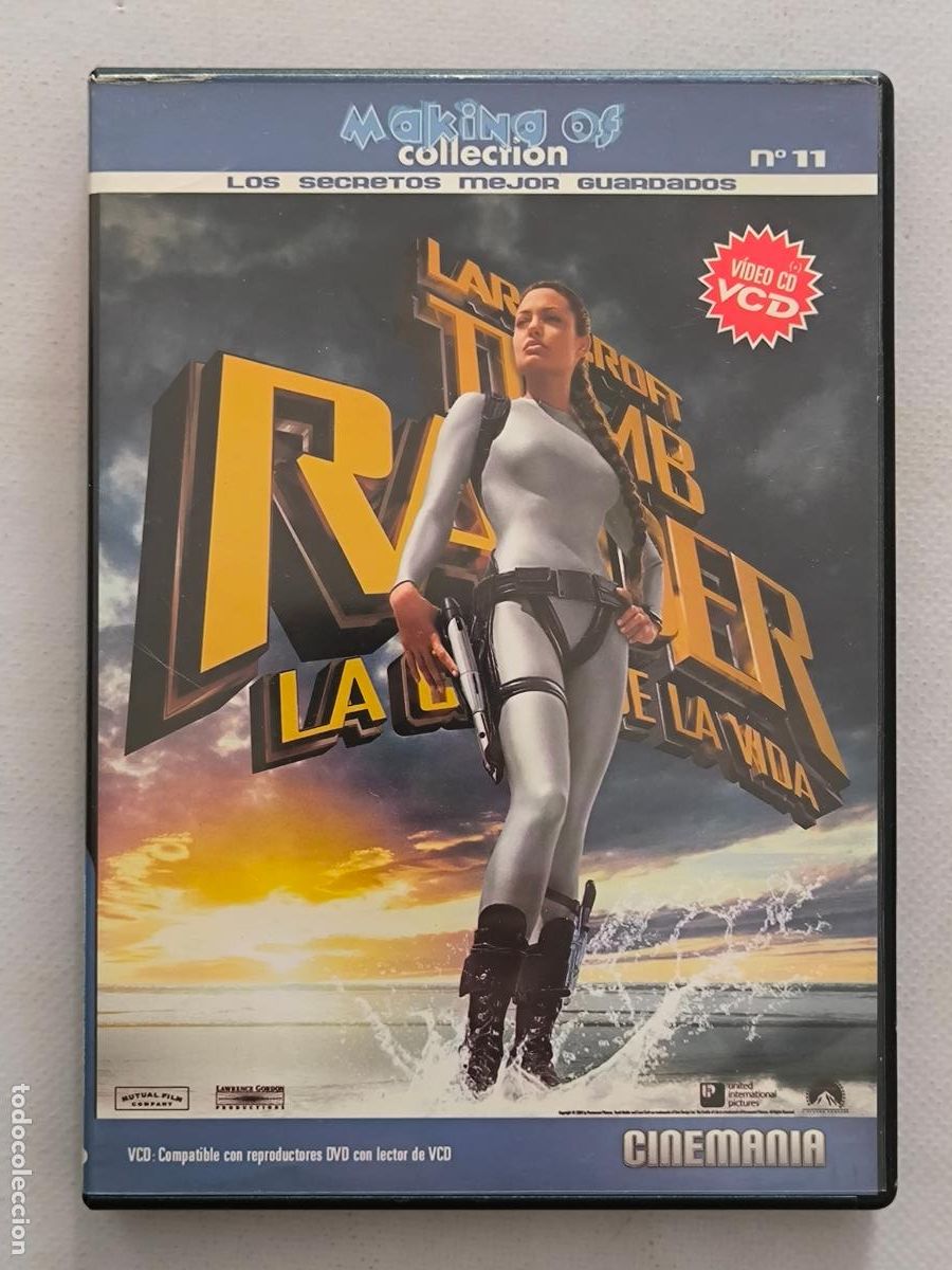 Cinema: DVD MAKING OFF N&ordm; 11 LARA CROFT TOMB RAIDER - LA CUNA DE LA VIDA - CINEMANIA (283)