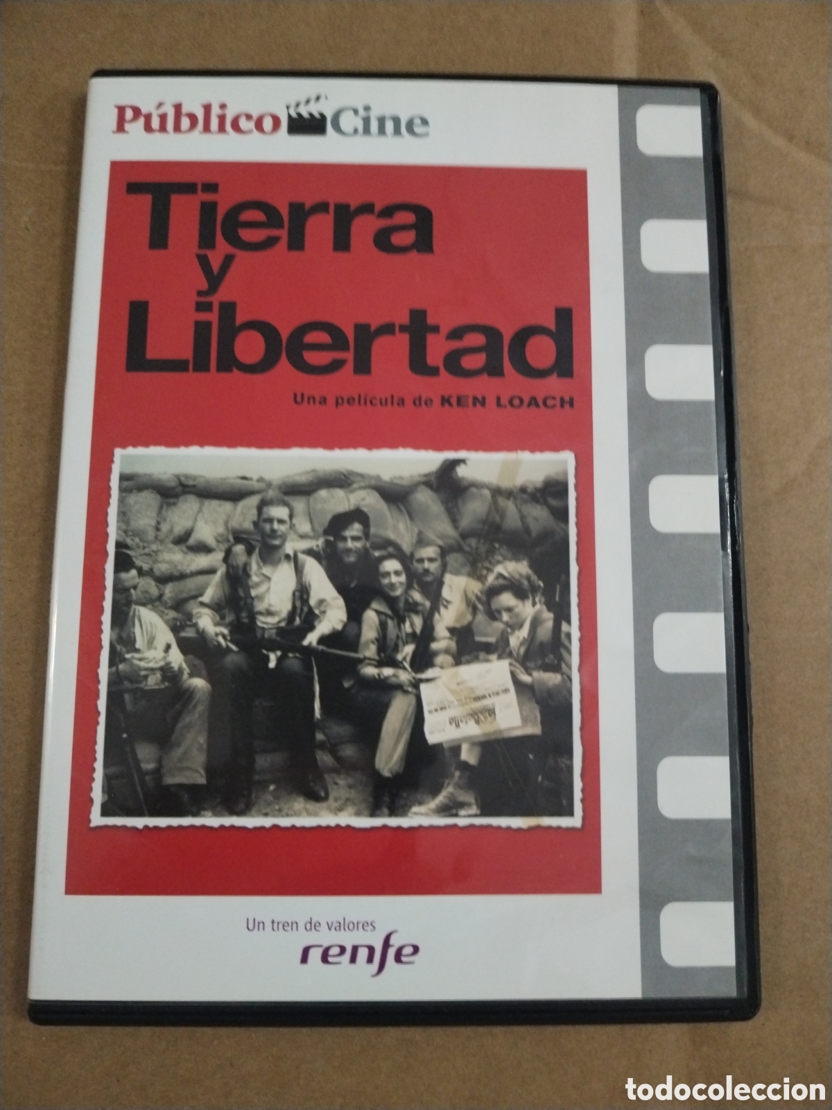 Cine: Tierra y Libertad. Ken Loach. DVD.