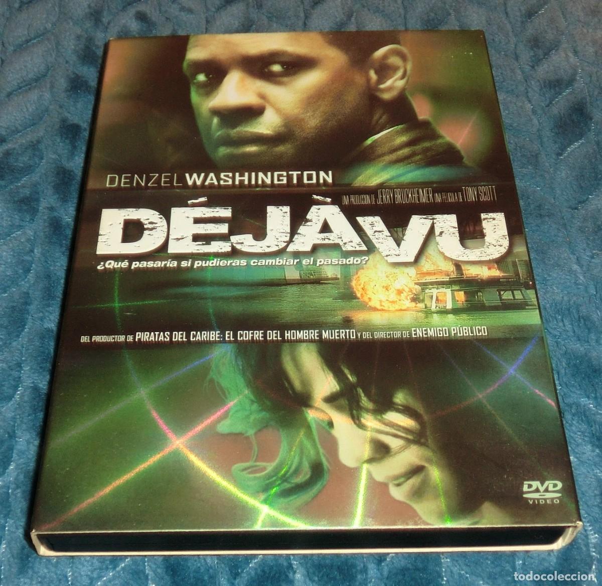 Cine: DVD D&Eacute;J&Agrave;VU - DENZEL WASHINGTON (DE COLECCIONISTA-PERFECTO ESTADO-SOLO UN USO)